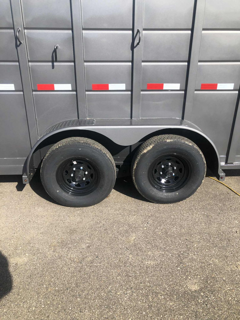 New 2026 S&S 16' Stock Trailer