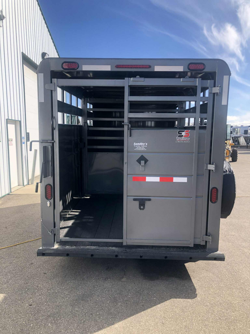 New 2026 S&S 16' Stock Trailer