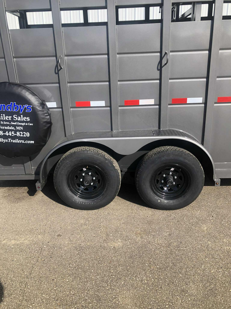 New 2026 S&S 16' Stock Trailer