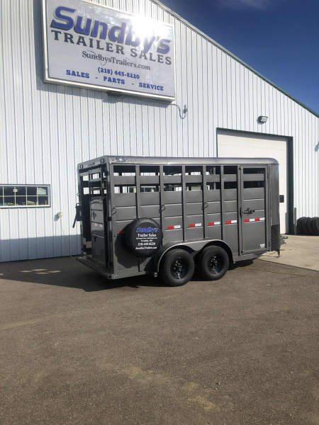 New 2026 S&S 16' Stock Trailer