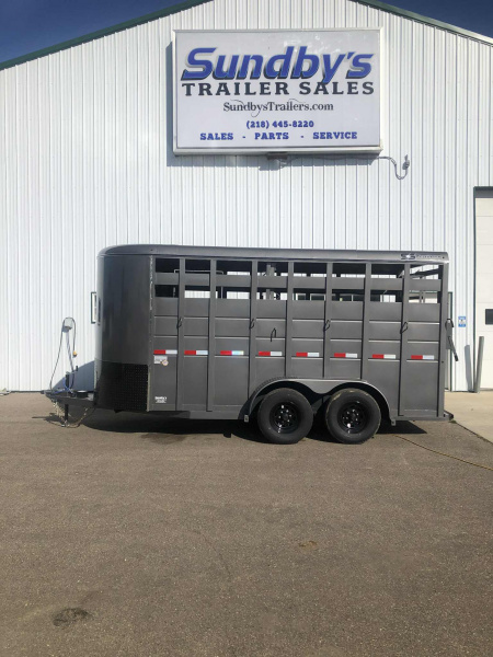 New 2026 S&S 16' Stock Trailer