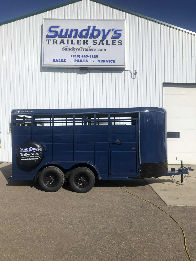 New 2026 S&S 16' Stock Trailer