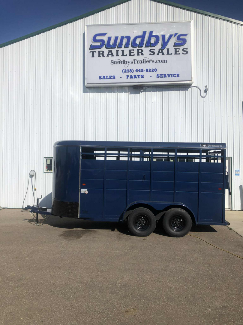 New 2026 S&S 16' Stock Trailer