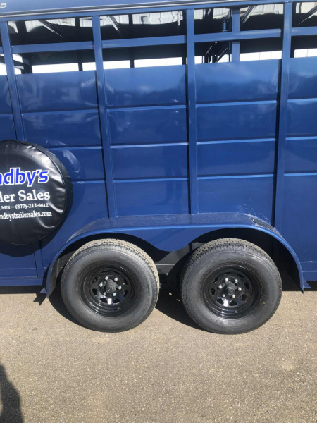 New 2026 S&S 16' Stock Trailer