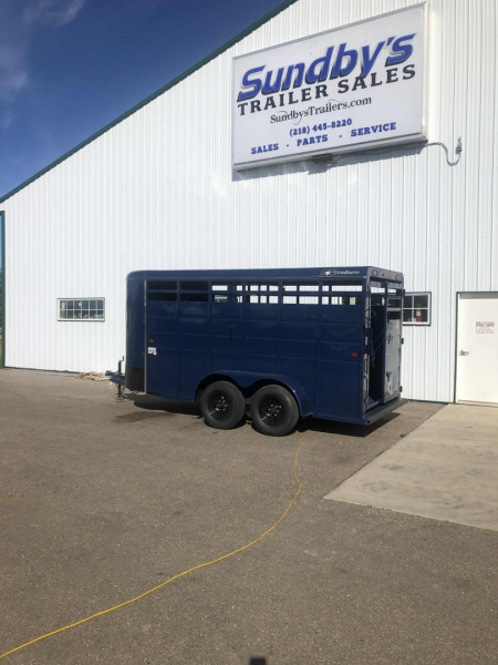 New 2026 S&S 16' Stock Trailer