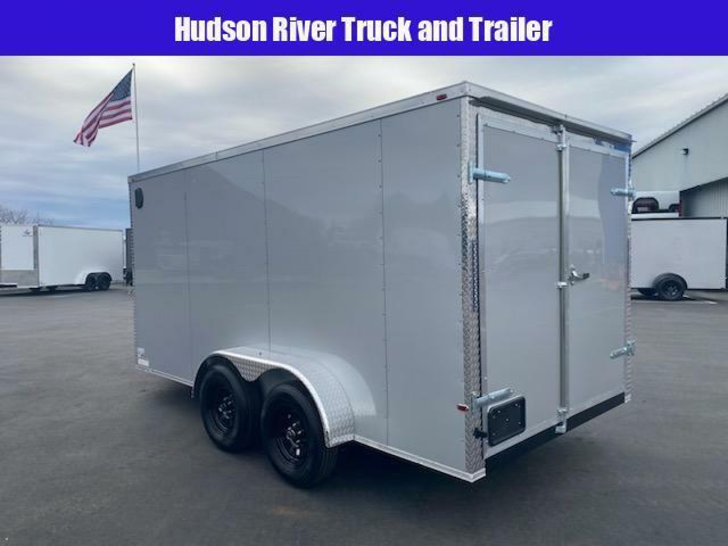 New 2025 Maximum Cargo Trailers 7X14TA SILVER Cargo / Enclosed Trailer