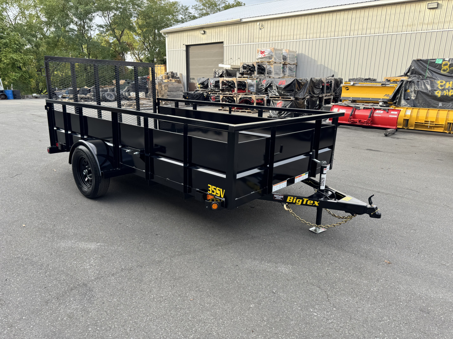 New 2026 Big Tex Trailers 35SV-12BK 6.5X12 SA Landscape Trailer