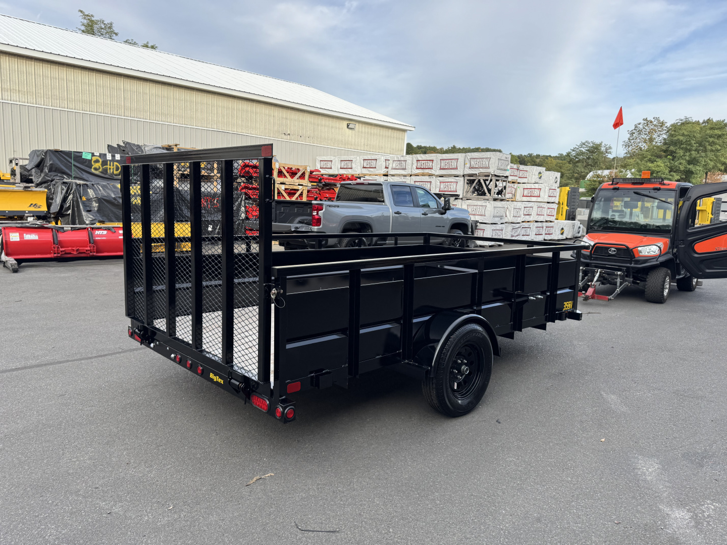 New 2026 Big Tex Trailers 35SV-12BK 6.5X12 SA Landscape Trailer
