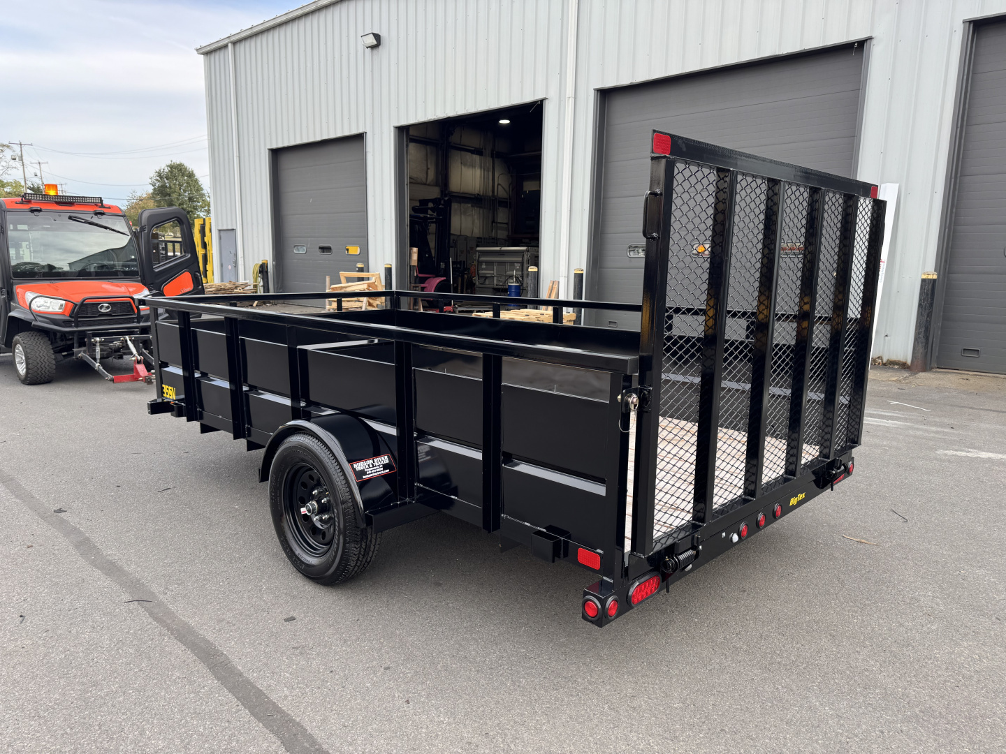 New 2026 Big Tex Trailers 35SV-12BK 6.5X12 SA Landscape Trailer