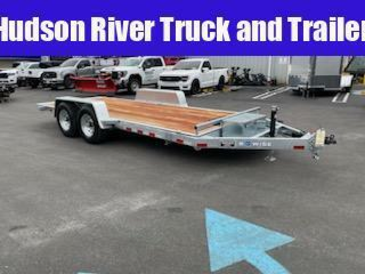 New 2025 BWISE HT18-14 7X18 TA Equipment Trailer-TILT
