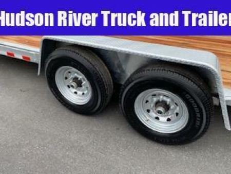 New 2025 BWISE HT18-14 7X18 TA Equipment Trailer-TILT