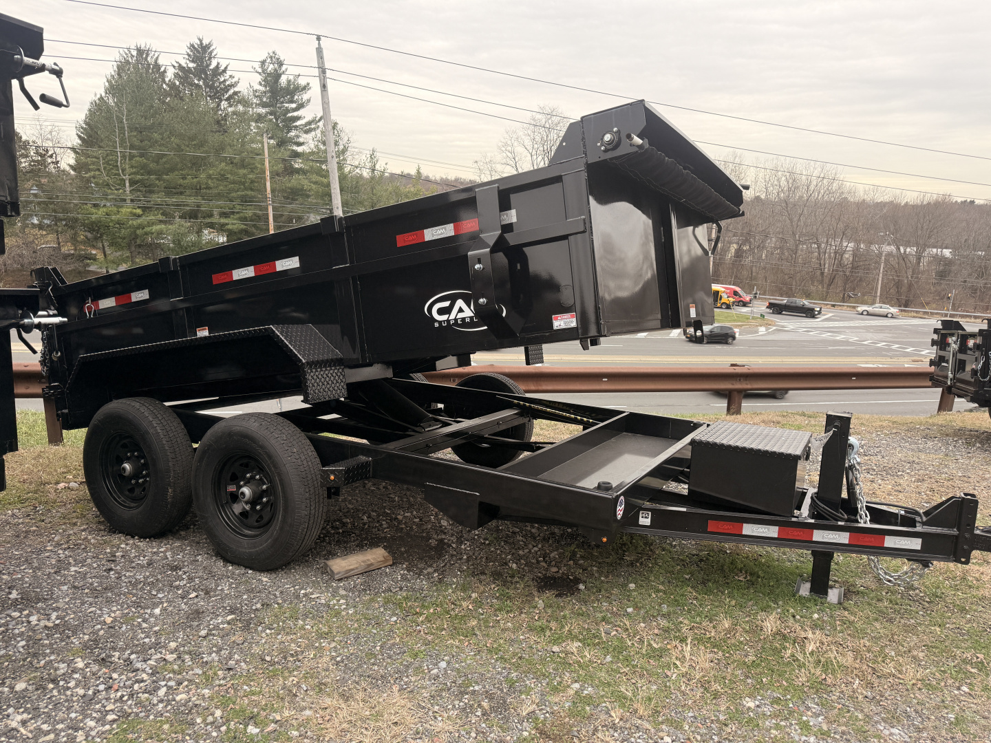 New 2025 Cam Superline PHDS8212-BP-120 7X12 TA Dump Trailer