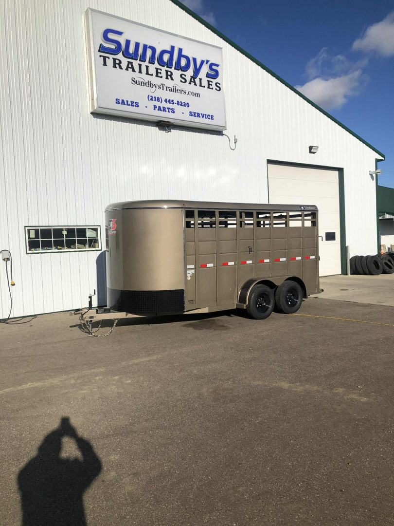 New 2026 S&S 16' Stock Trailer
