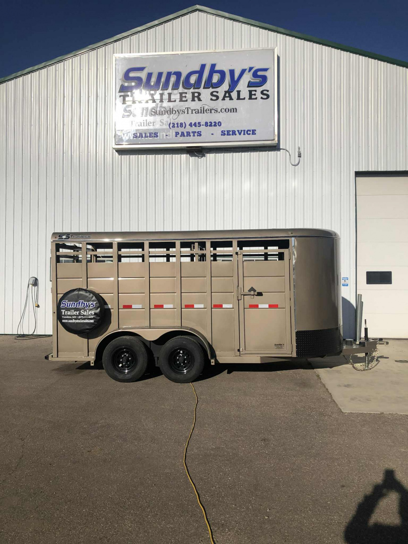 New 2026 S&S 16' Stock Trailer