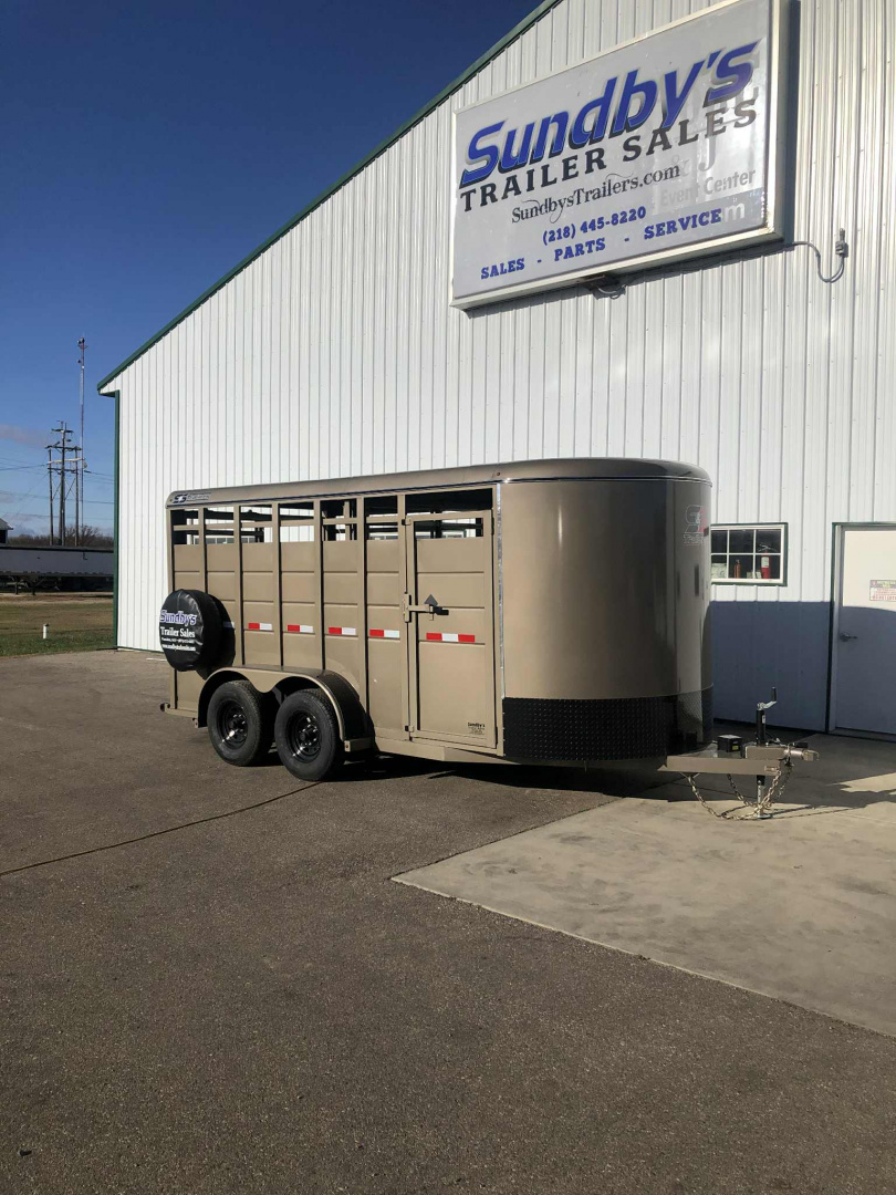New 2026 S&S 16' Stock Trailer