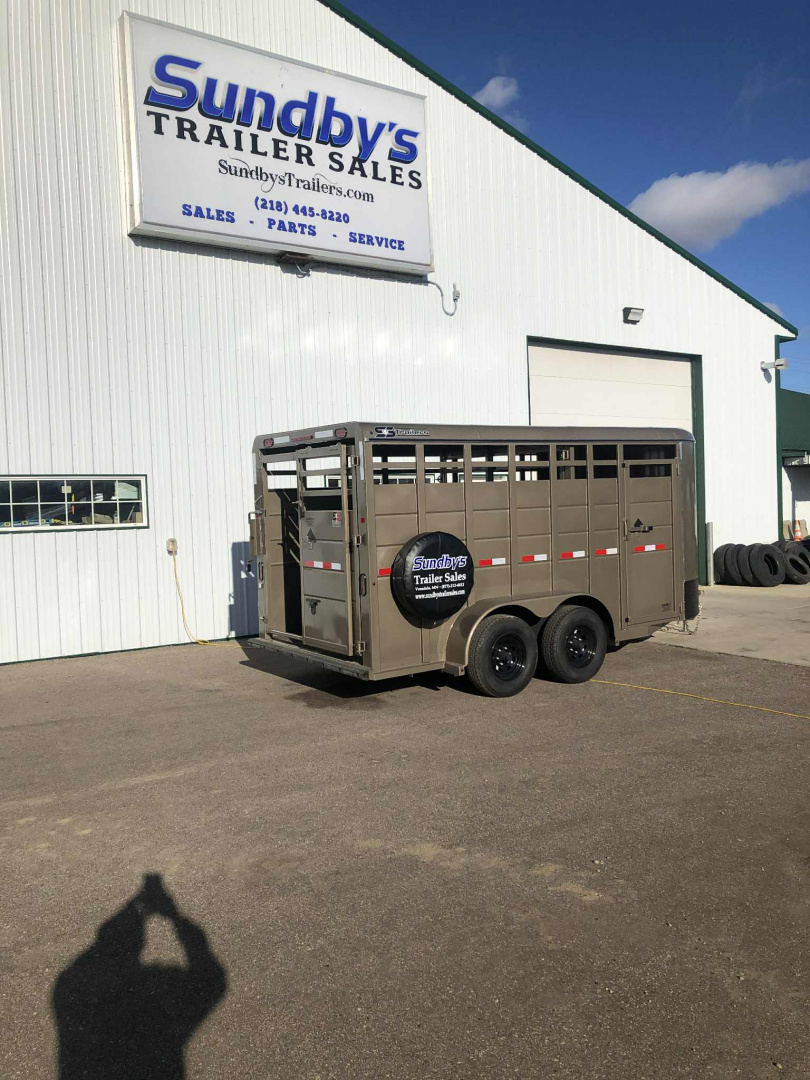 New 2026 S&S 16' Stock Trailer