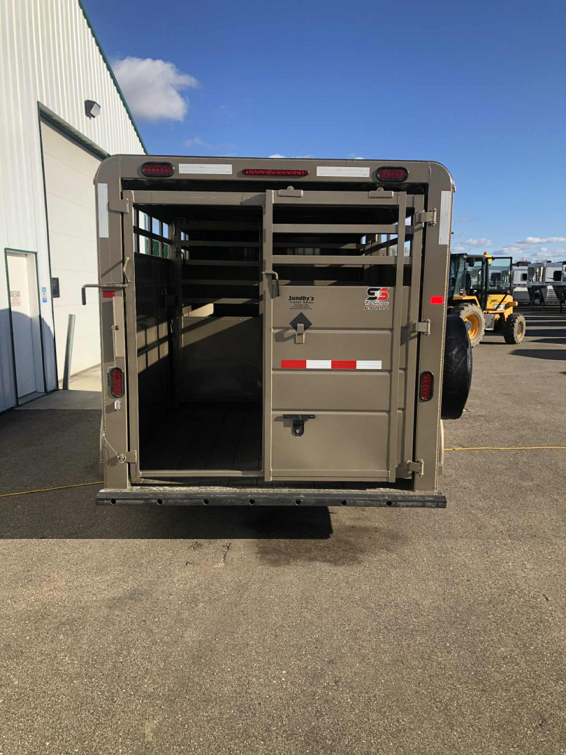 New 2026 S&S 16' Stock Trailer