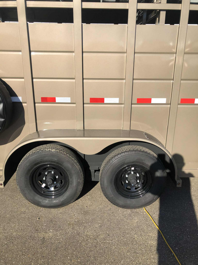 New 2026 S&S 16' Stock Trailer