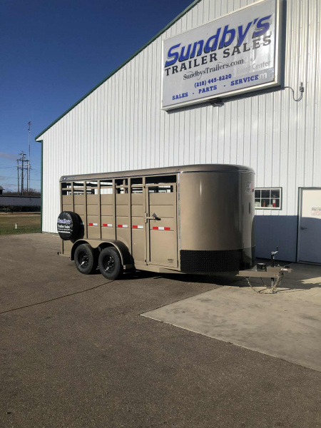 New 2026 S&S 16' Stock Trailer