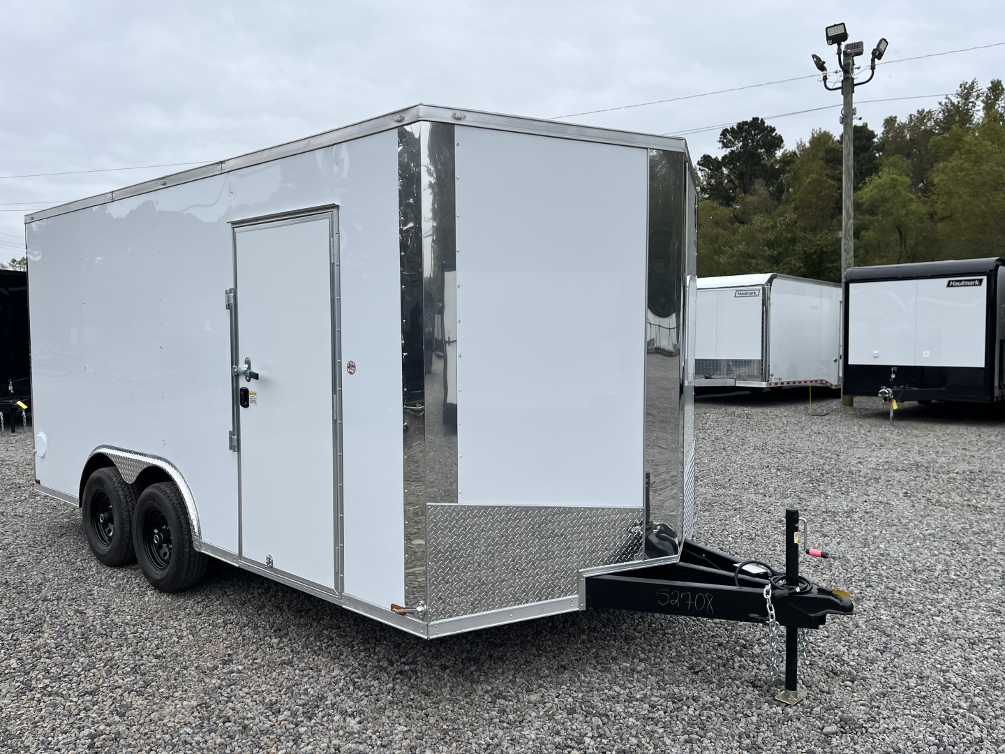 New 2026 Spartan Cargo 8.5x16 Enclosed Trailer, 10K GVWR, Preferred Package, PolyCor, 7' Interior, 54" Triple Tube Tongue, 1-Piece Aluminum Roof, STABLEDECK