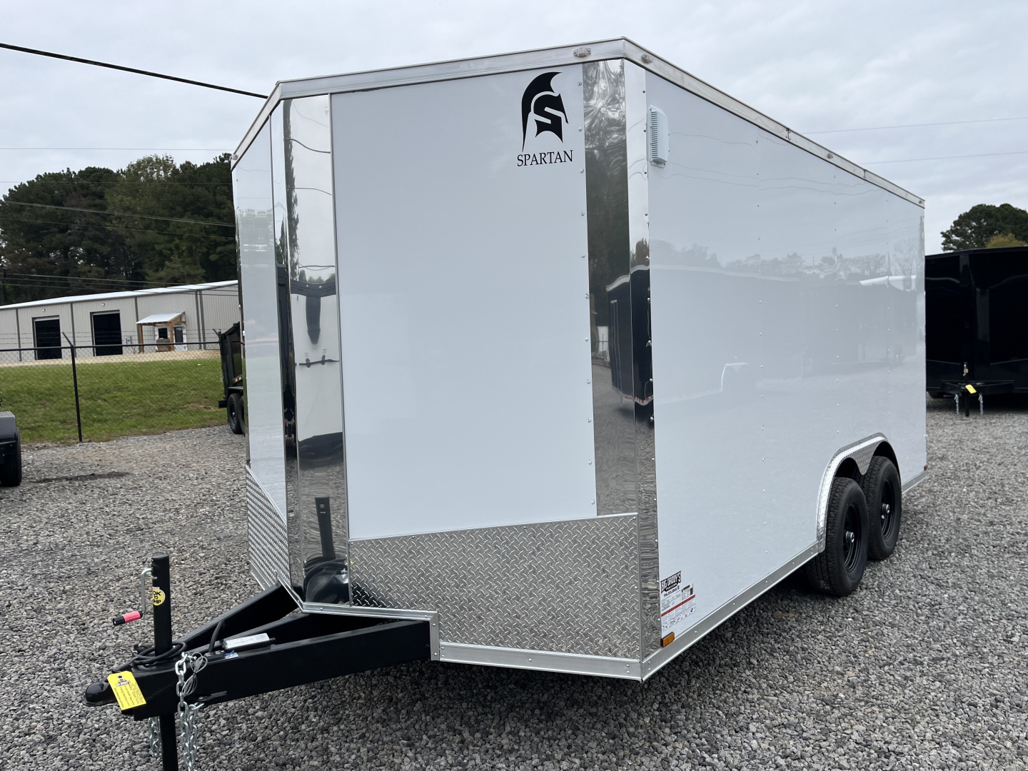 New 2026 Spartan Cargo 8.5x16 Enclosed Trailer, 10K GVWR, Preferred Package, PolyCor, 7' Interior, 54" Triple Tube Tongue, 1-Piece Aluminum Roof, STABLEDECK