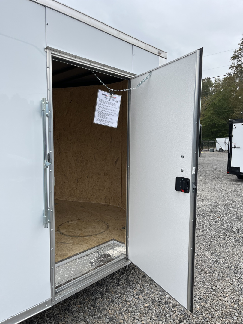 New 2026 Spartan Cargo 8.5x16 Enclosed Trailer, 10K GVWR, Preferred Package, PolyCor, 7' Interior, 54" Triple Tube Tongue, 1-Piece Aluminum Roof, STABLEDECK
