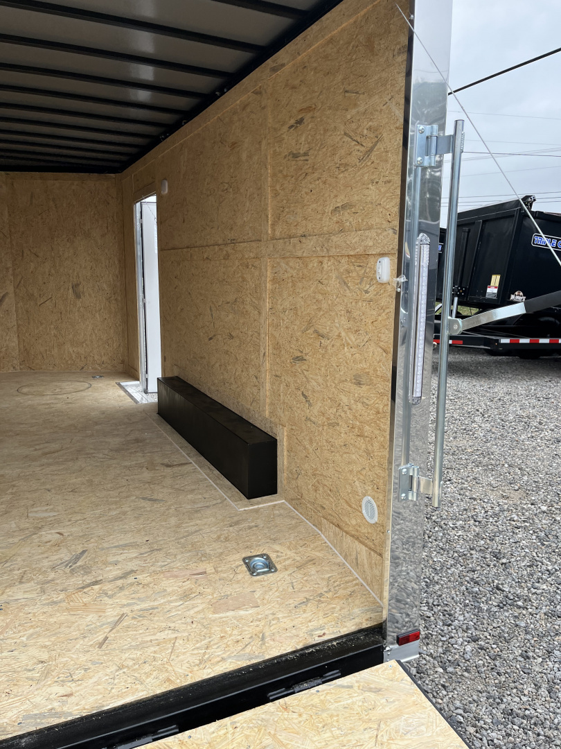 New 2026 Spartan Cargo 8.5x16 Enclosed Trailer, 10K GVWR, Preferred Package, PolyCor, 7' Interior, 54" Triple Tube Tongue, 1-Piece Aluminum Roof, STABLEDECK