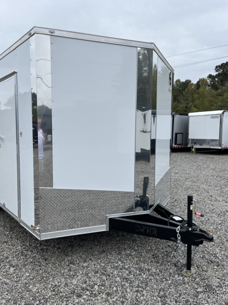 New 2026 Spartan Cargo 8.5x16 Enclosed Trailer, 10K GVWR, Preferred Package, PolyCor, 7' Interior, 54" Triple Tube Tongue, 1-Piece Aluminum Roof, STABLEDECK