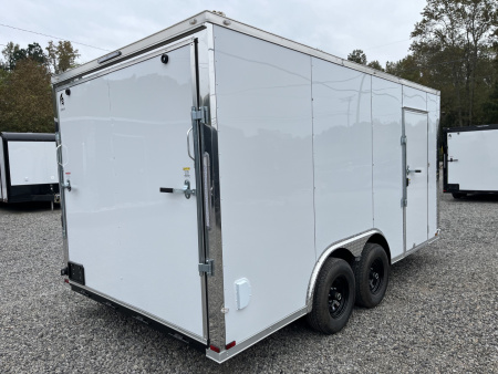 New 2026 Spartan Cargo 8.5x16 Enclosed Trailer, 10K GVWR, Preferred Package, PolyCor, 7' Interior, 54" Triple Tube Tongue, 1-Piece Aluminum Roof, STABLEDECK