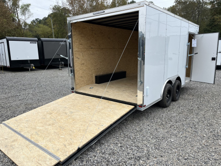 New 2026 Spartan Cargo 8.5x16 Enclosed Trailer, 10K GVWR, Preferred Package, PolyCor, 7' Interior, 54" Triple Tube Tongue, 1-Piece Aluminum Roof, STABLEDECK