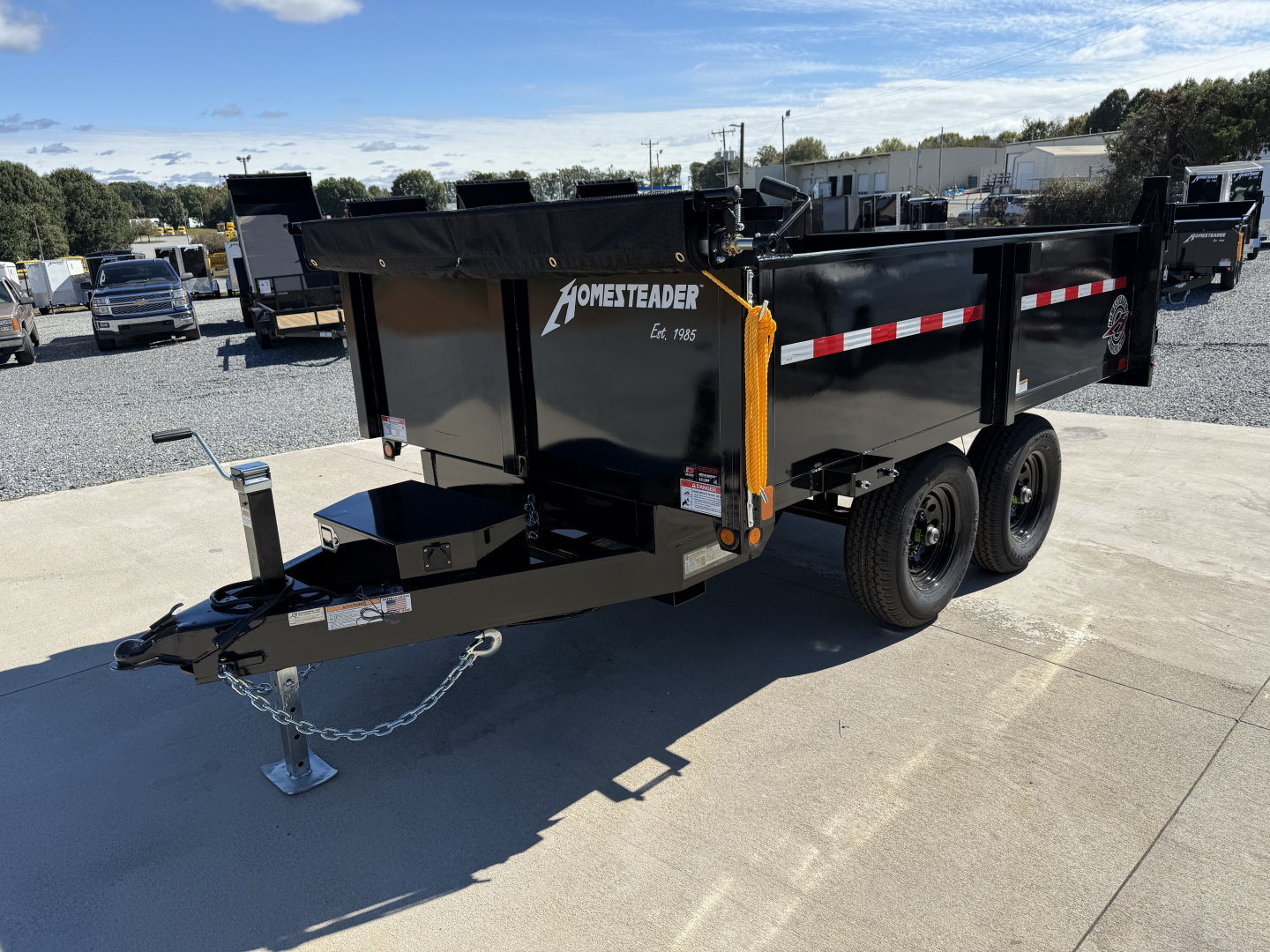 New 2026 Homesteader 610MB 6X10 Dump Trailer 10K