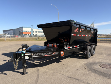 BIN/TRAILER COMBO!! 83''X14' BP ROLL OFF TRAILER SYSTEM W/4' BIN - Image 4