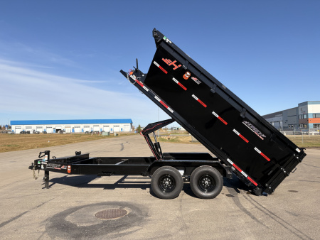 New 2026 Horizon Trailers BIN/TRAILER COMBO!! 83''X16' BP ROLL OFF TRAILER SYSTEM W/4' BIN 14000 GVWR Dump Trailer