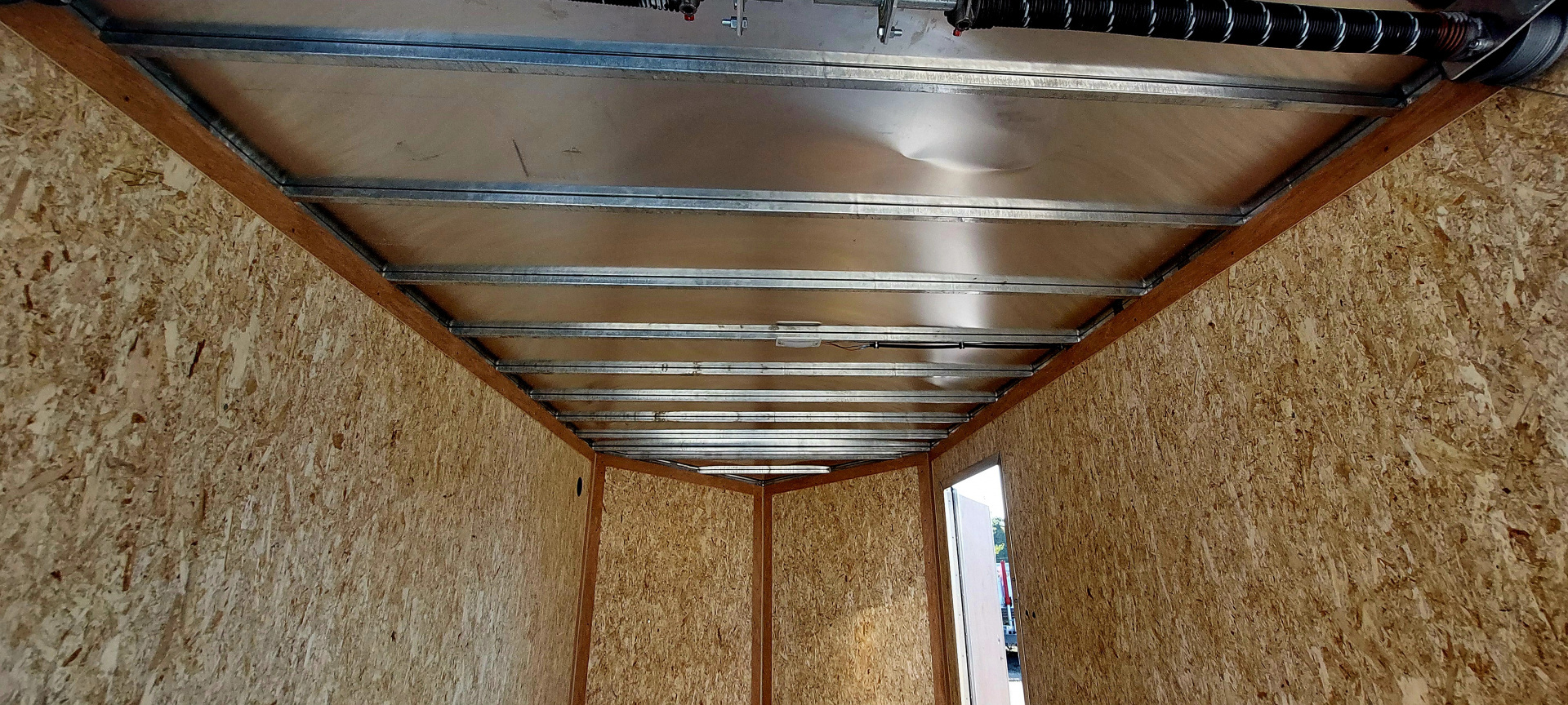 New 7 X 12 CARGO ENCLOSED 2026 TRIUMPH ALUMINUM EXTERIOR W/GALVANIZED FRAME