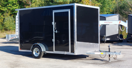 New 7 X 12 CARGO ENCLOSED 2026 TRIUMPH ALUMINUM EXTERIOR W/GALVANIZED FRAME
