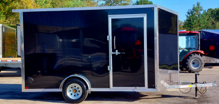 New 7 X 12 CARGO ENCLOSED 2026 TRIUMPH ALUMINUM EXTERIOR W/GALVANIZED FRAME