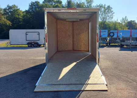 New 7 X 12 CARGO ENCLOSED 2026 TRIUMPH ALUMINUM EXTERIOR W/GALVANIZED FRAME