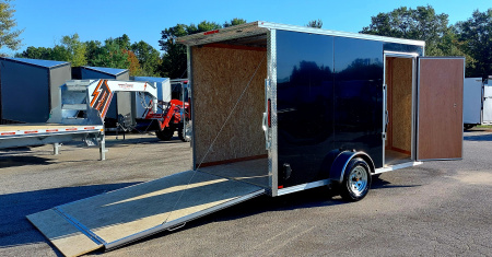 New 7 X 12 CARGO ENCLOSED 2026 TRIUMPH ALUMINUM EXTERIOR W/GALVANIZED FRAME