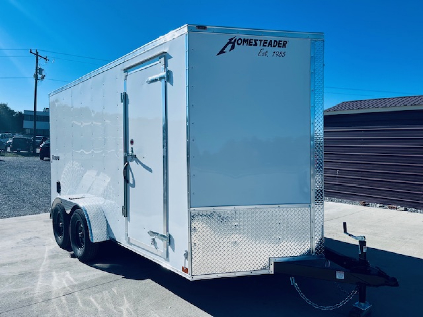 New 2026 Homesteader 714IT Intrepid Enclosed Trailer 7K