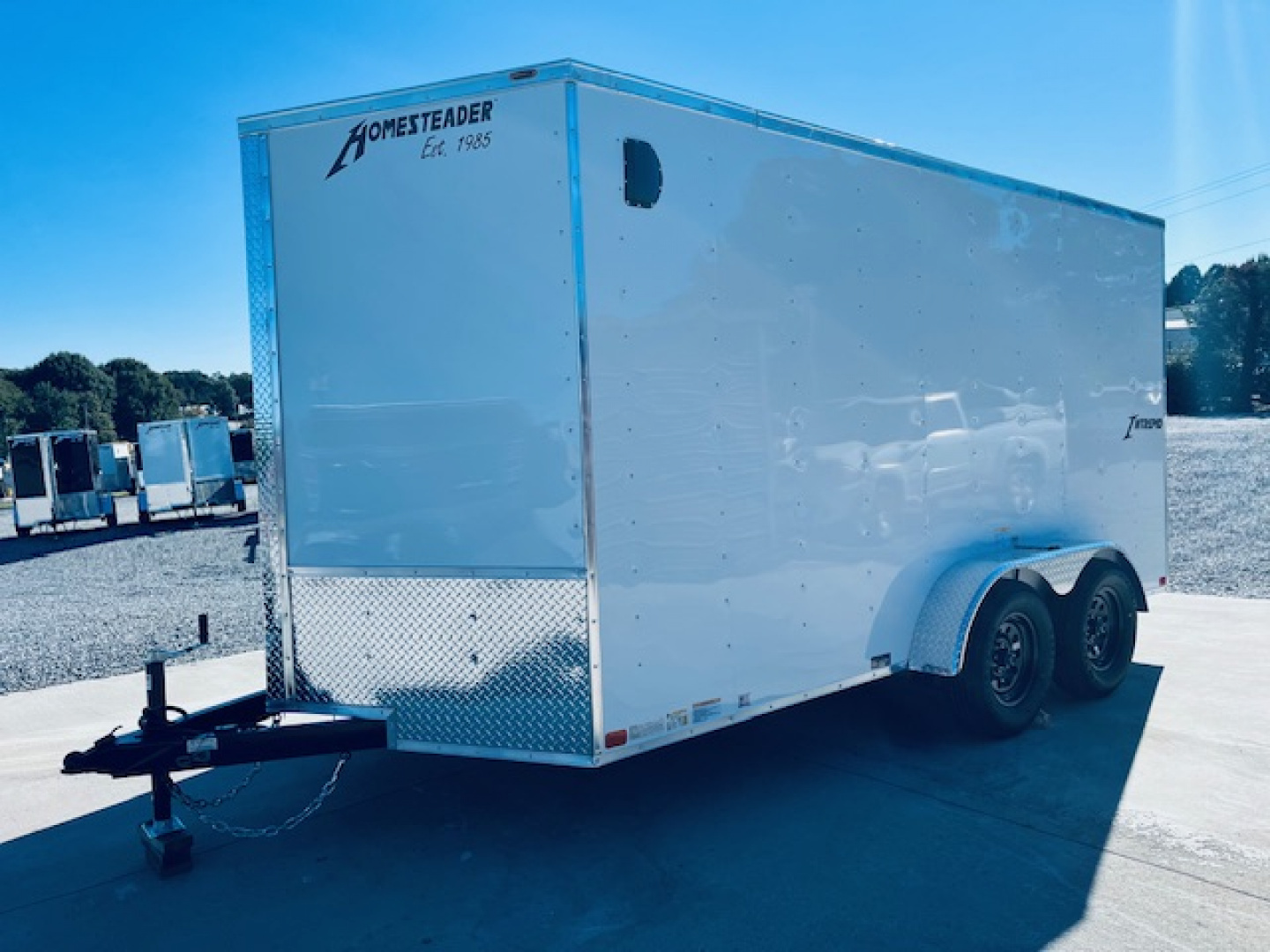 New 2026 Homesteader 714IT Intrepid Enclosed Trailer 7K