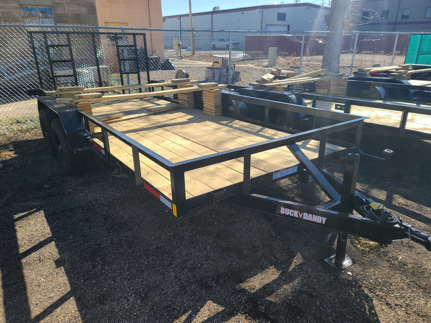 New 2026 Buck Dandy 5BBU816 Utility Trailer