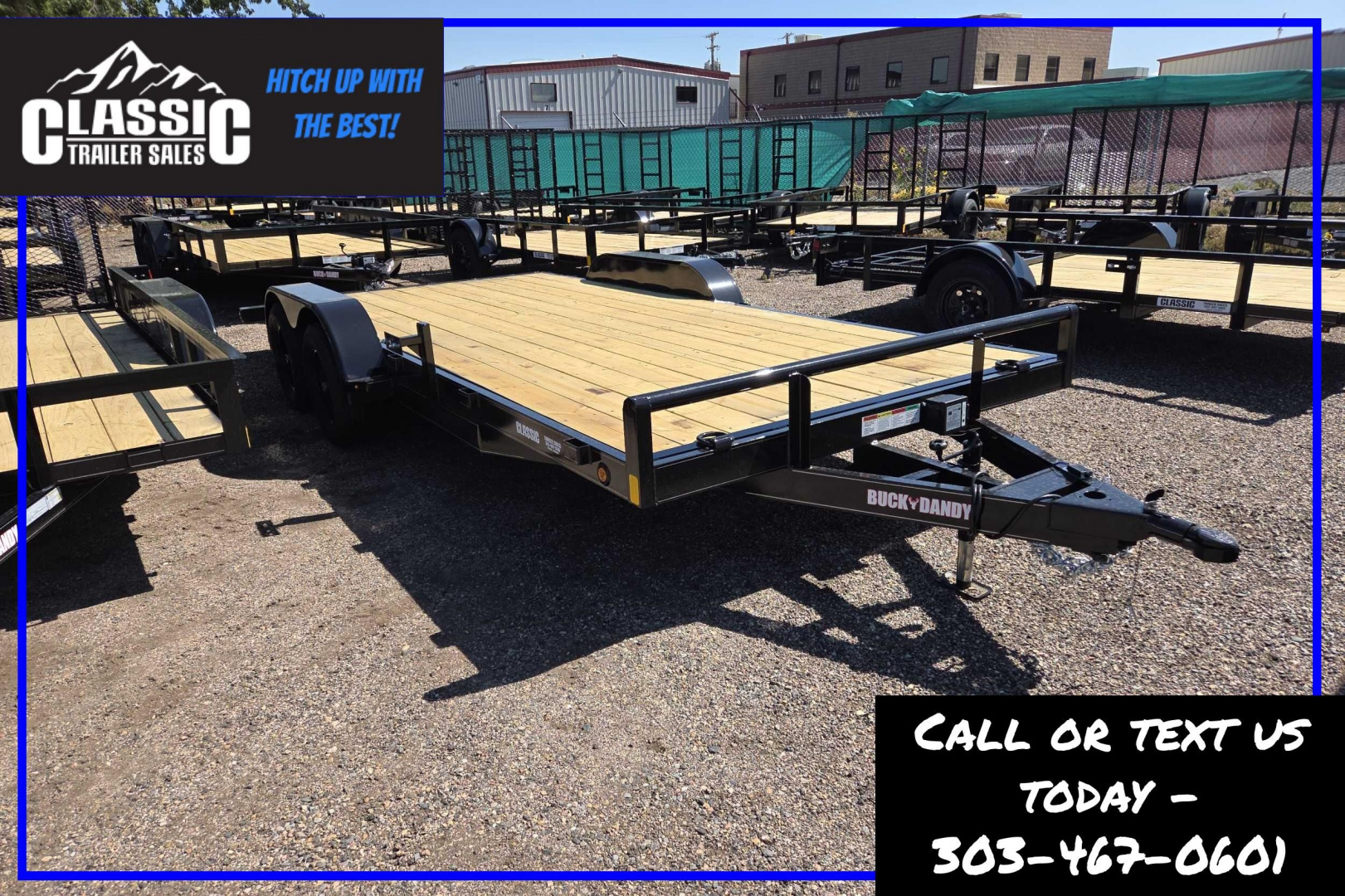 New 2026 Buck Dandy BCH818 Car Hauler