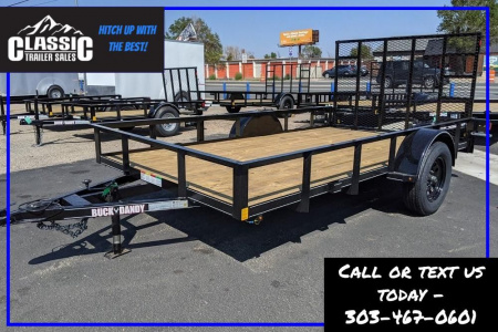 New 2026 Buck Dandy LB712 Utility Trailer