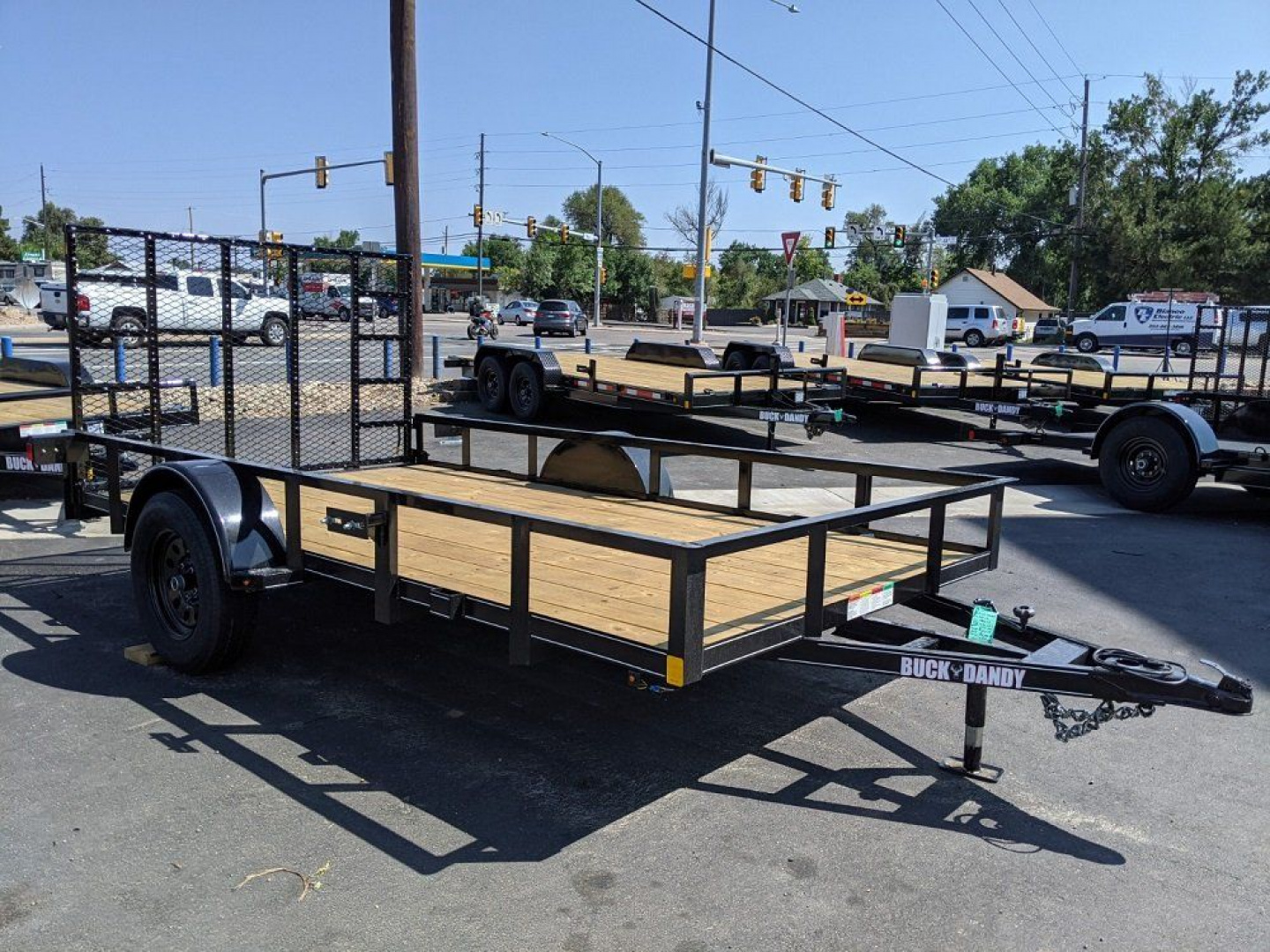 New 2026 Buck Dandy LB712 Utility Trailer