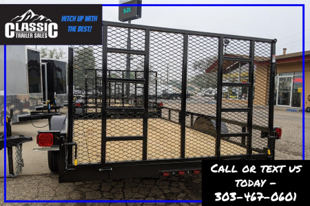 New 2026 Buck Dandy LB812 Utility Trailer