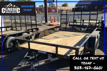New 2026 Buck Dandy BBU812 Utility Trailer