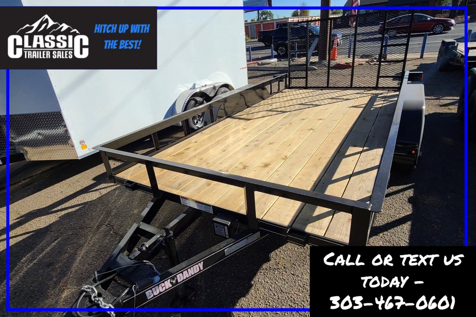 New 2026 Buck Dandy BBU814 Utility Trailer