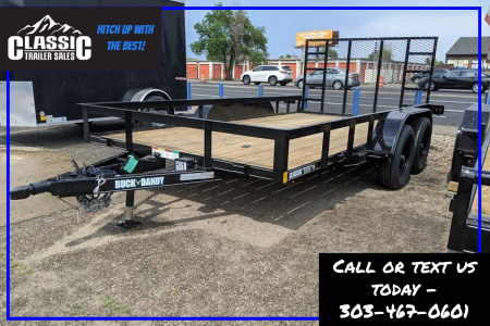 New 2026 Buck Dandy BBU814 Utility Trailer
