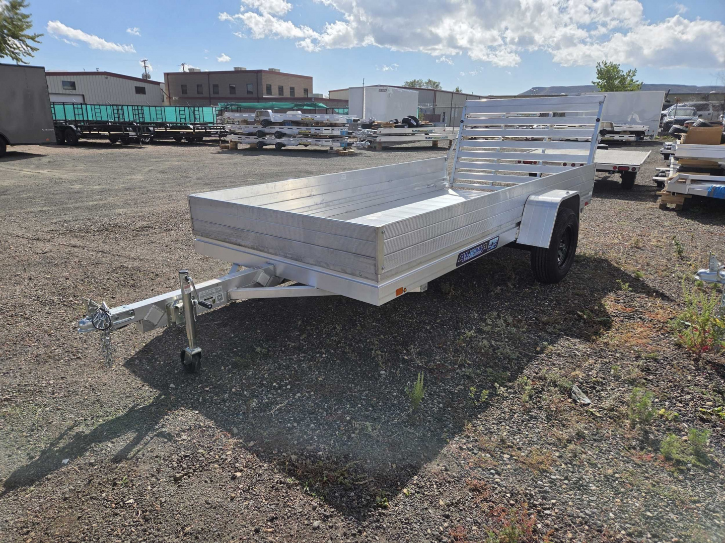 New 2026 Aluma 6812H-ESA-S Utility Trailer