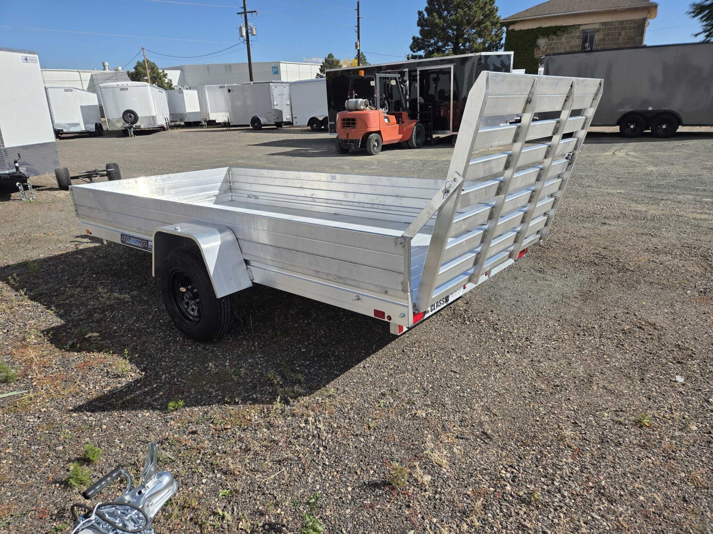 New 2026 Aluma 6812H-ESA-S Utility Trailer
